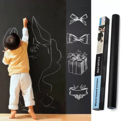 Самоклейка плівка для малювання крейдою Black Board Sticker 45х200см B8483913-S фото