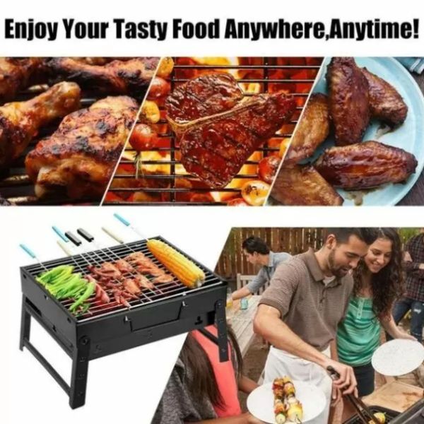 Портативний мангал BBQ Grill Portable 9437-S фото