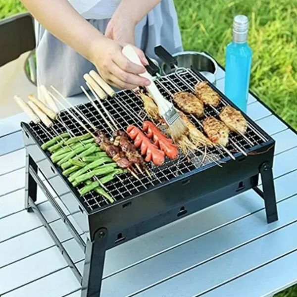 Портативний мангал BBQ Grill Portable 9437-S фото