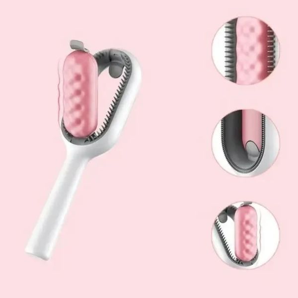 Щітка для вичісування шерсті домашніх тварин 4в1 Pet Cleaning Comb NNW28-S фото