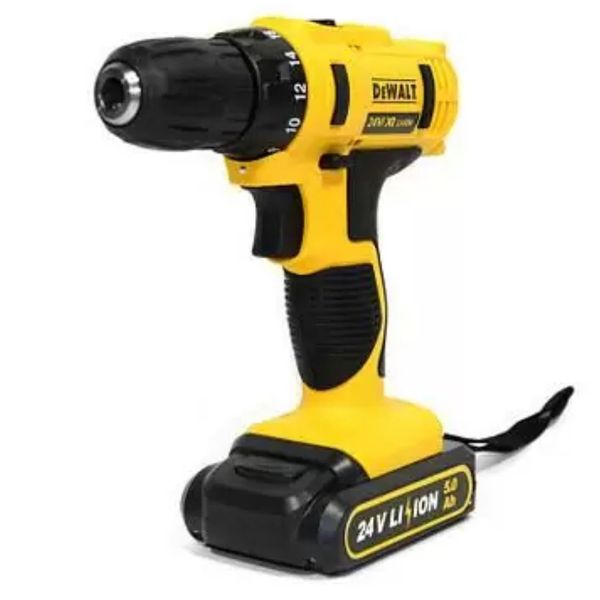 Шуруповерт акумуляторний DeWALT(24V/5A) DeWALT24V-S фото