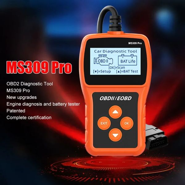 Сканер MS309PRO OBD2 MS309 фото