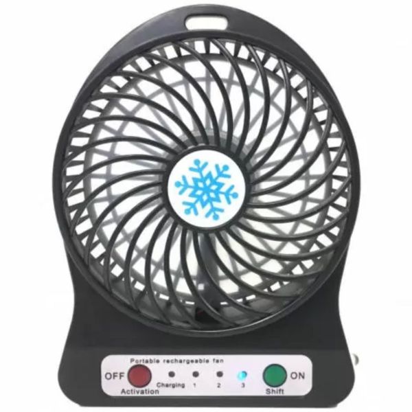 Портативний USB міні-вентилятор з акумулятором Portable Mini Fan FAN1-S фото