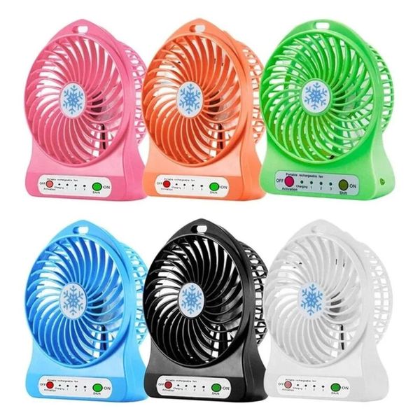 Портативний USB міні-вентилятор з акумулятором Portable Mini Fan FAN1-S фото