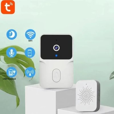 Бездротовий дверний відеодзвінок WiFi Smart Doorbell NM66-S фото