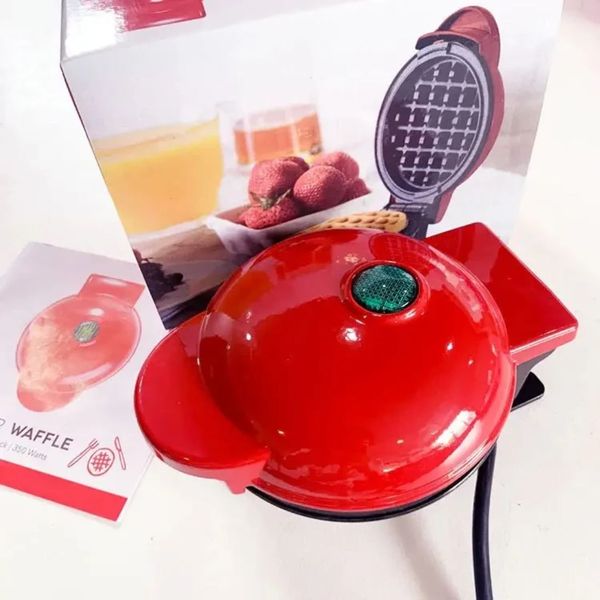 Вафельниця міні для бельгійських вафель Mini Waffle Maker MRK32 фото