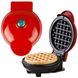 Вафельниця міні для бельгійських вафель Mini Waffle Maker MRK32 фото 6